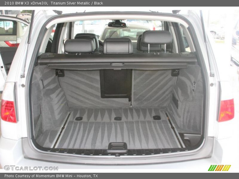 Titanium Silver Metallic / Black 2010 BMW X3 xDrive30i