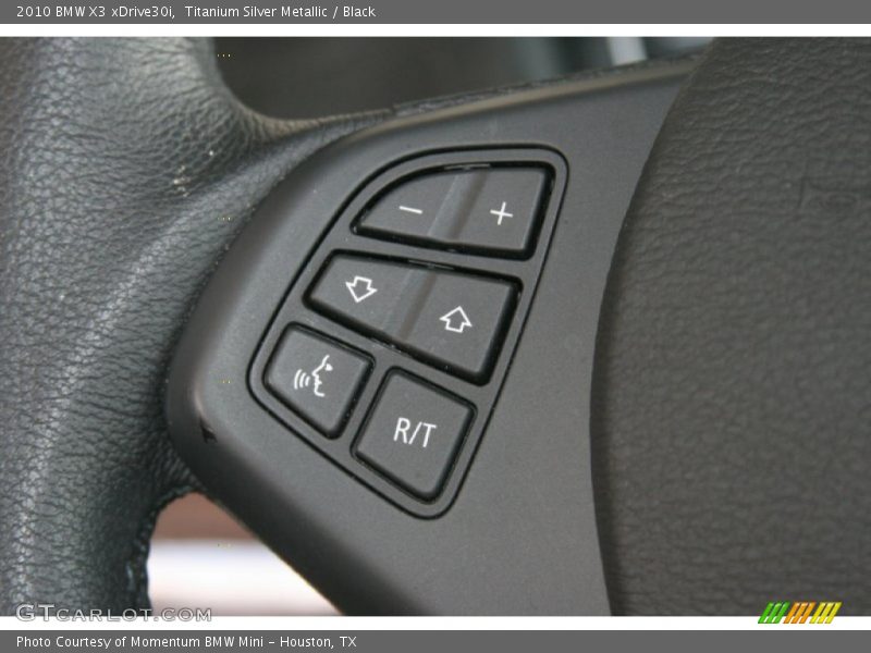 Titanium Silver Metallic / Black 2010 BMW X3 xDrive30i