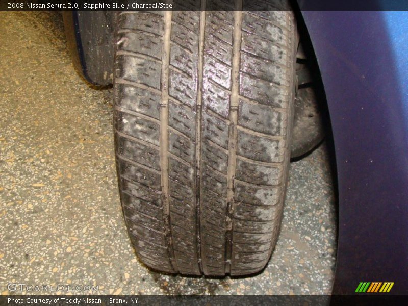 Sapphire Blue / Charcoal/Steel 2008 Nissan Sentra 2.0