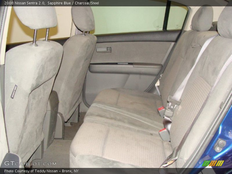Sapphire Blue / Charcoal/Steel 2008 Nissan Sentra 2.0