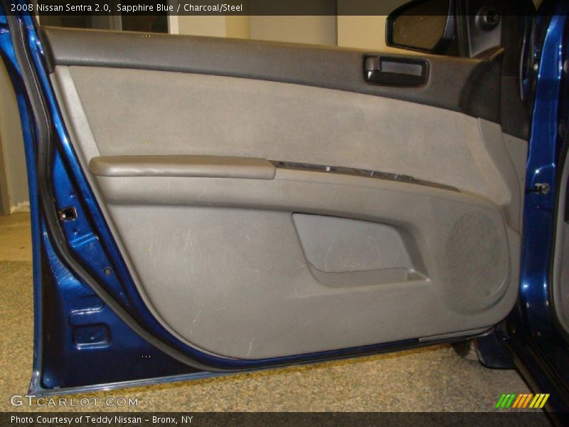 Sapphire Blue / Charcoal/Steel 2008 Nissan Sentra 2.0