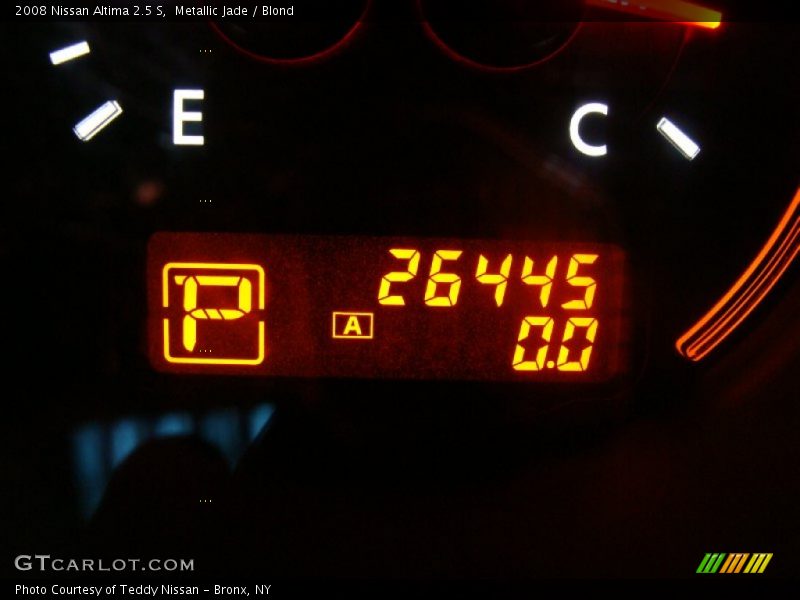 Metallic Jade / Blond 2008 Nissan Altima 2.5 S