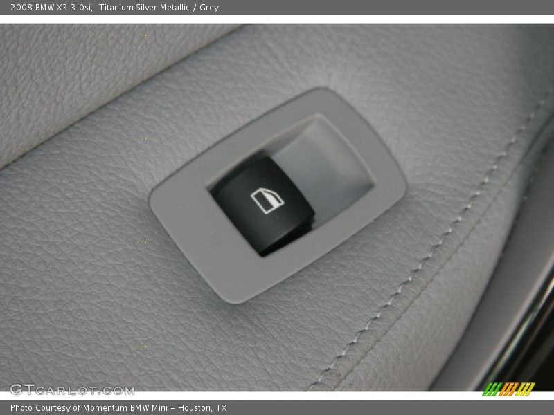 Titanium Silver Metallic / Grey 2008 BMW X3 3.0si