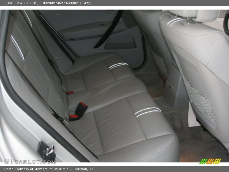 Titanium Silver Metallic / Grey 2008 BMW X3 3.0si