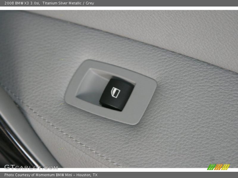 Titanium Silver Metallic / Grey 2008 BMW X3 3.0si