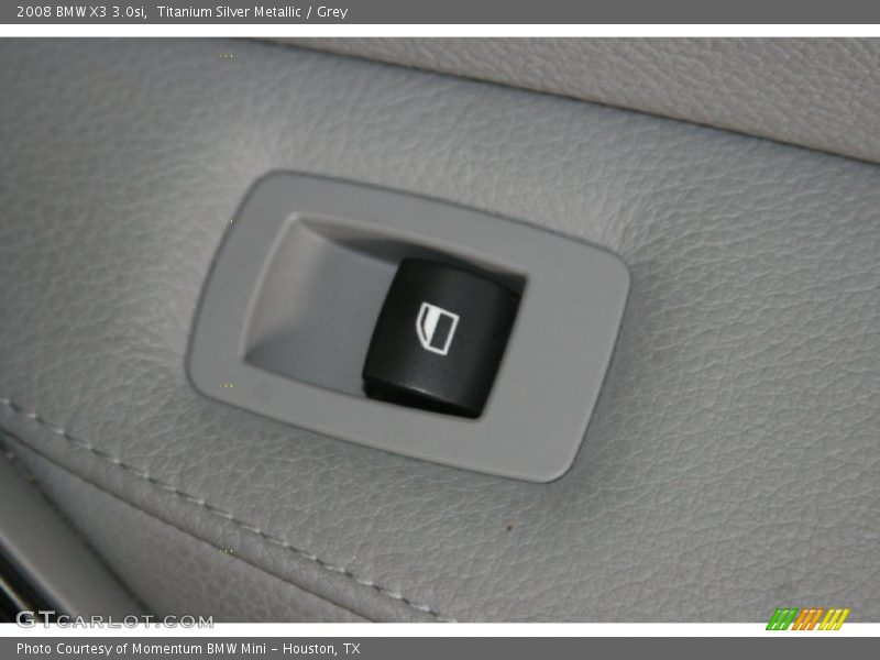 Titanium Silver Metallic / Grey 2008 BMW X3 3.0si