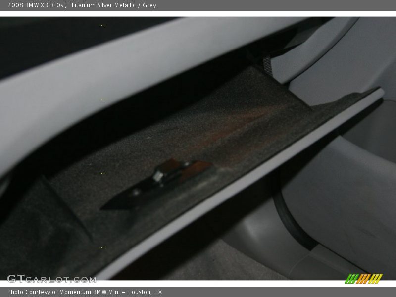 Titanium Silver Metallic / Grey 2008 BMW X3 3.0si