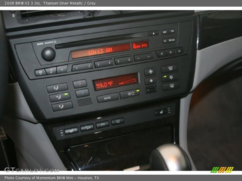 Titanium Silver Metallic / Grey 2008 BMW X3 3.0si