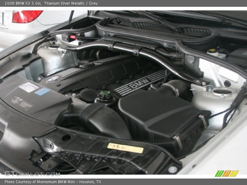 Titanium Silver Metallic / Grey 2008 BMW X3 3.0si