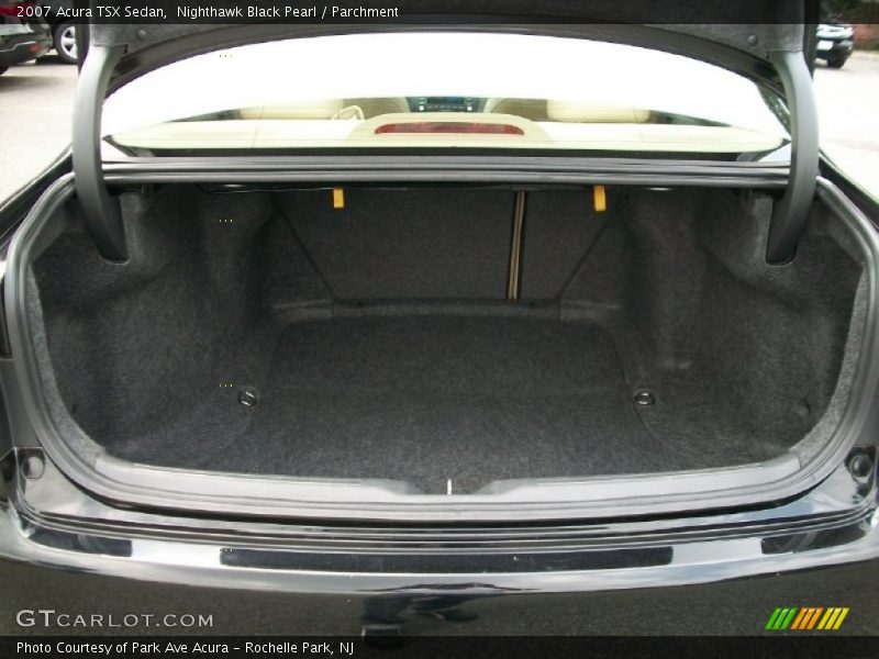 Nighthawk Black Pearl / Parchment 2007 Acura TSX Sedan