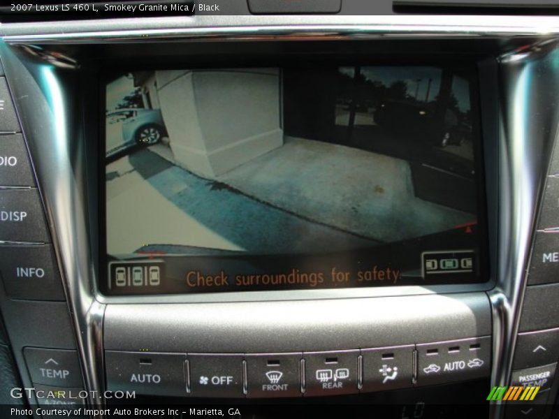 Smokey Granite Mica / Black 2007 Lexus LS 460 L