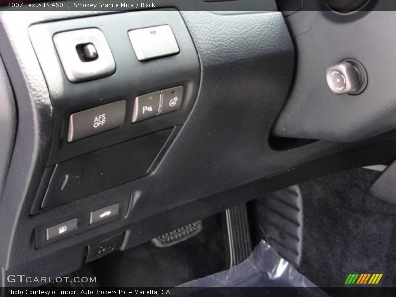 Smokey Granite Mica / Black 2007 Lexus LS 460 L