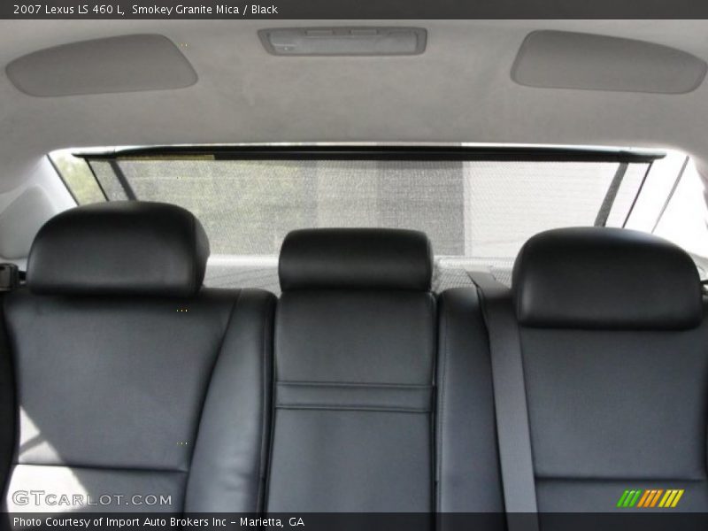 Smokey Granite Mica / Black 2007 Lexus LS 460 L