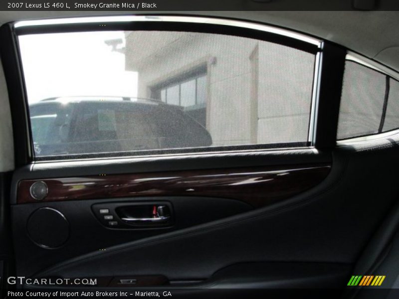Smokey Granite Mica / Black 2007 Lexus LS 460 L