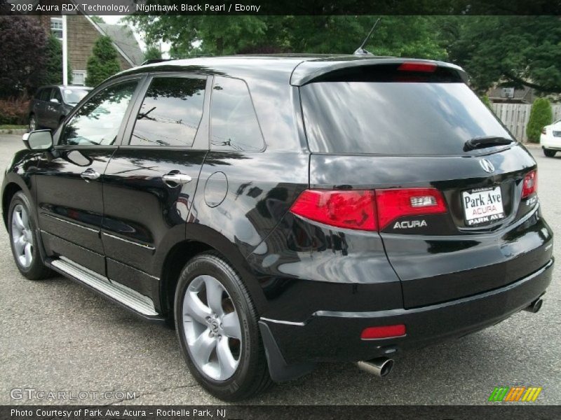Nighthawk Black Pearl / Ebony 2008 Acura RDX Technology