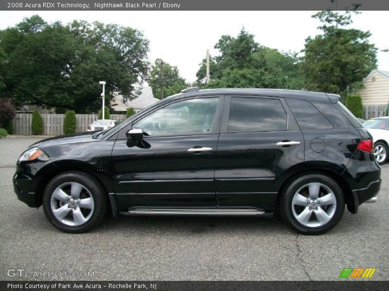 Nighthawk Black Pearl / Ebony 2008 Acura RDX Technology