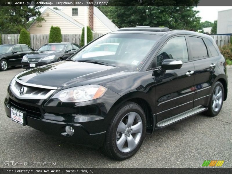 Nighthawk Black Pearl / Ebony 2008 Acura RDX Technology
