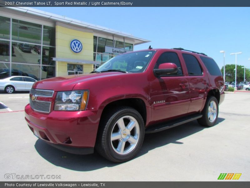 Sport Red Metallic / Light Cashmere/Ebony 2007 Chevrolet Tahoe LT