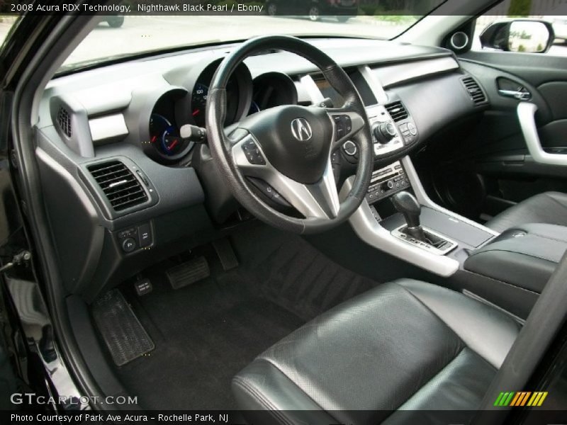 Nighthawk Black Pearl / Ebony 2008 Acura RDX Technology