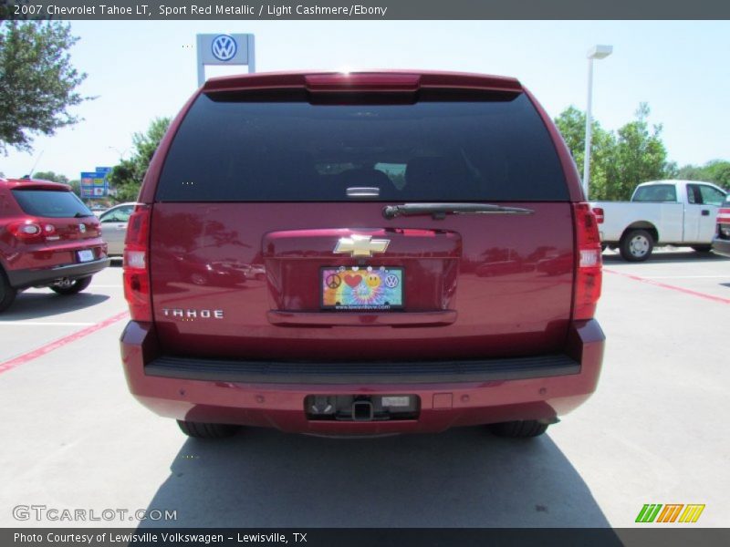 Sport Red Metallic / Light Cashmere/Ebony 2007 Chevrolet Tahoe LT