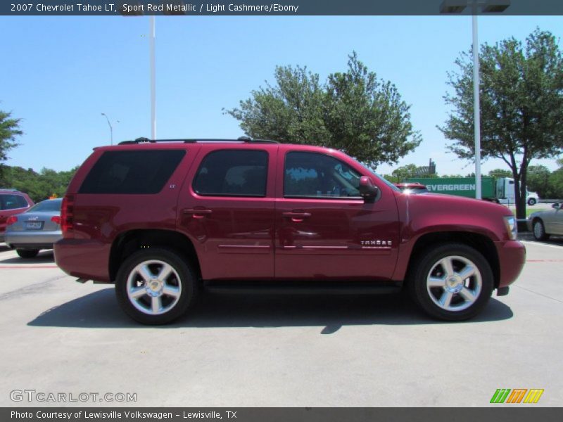 Sport Red Metallic / Light Cashmere/Ebony 2007 Chevrolet Tahoe LT