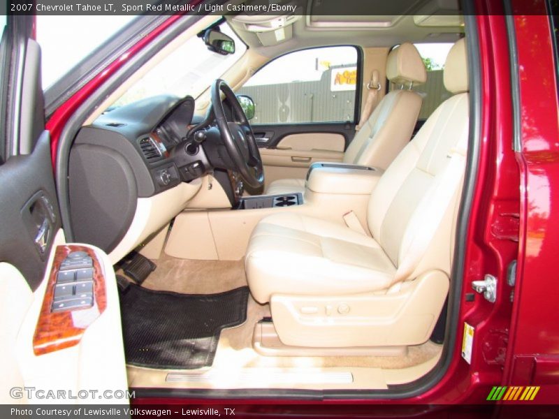 Sport Red Metallic / Light Cashmere/Ebony 2007 Chevrolet Tahoe LT