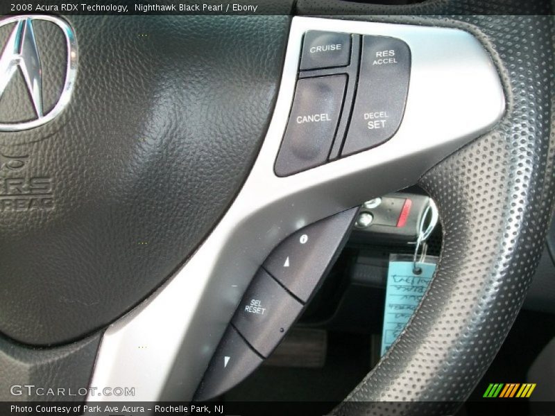 Nighthawk Black Pearl / Ebony 2008 Acura RDX Technology