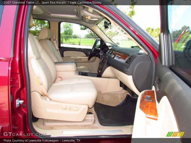 Sport Red Metallic / Light Cashmere/Ebony 2007 Chevrolet Tahoe LT