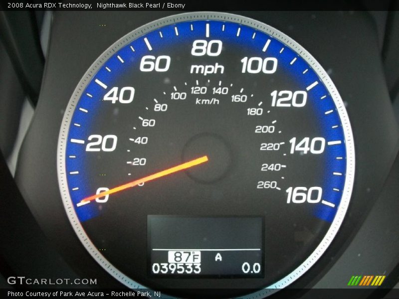 Nighthawk Black Pearl / Ebony 2008 Acura RDX Technology