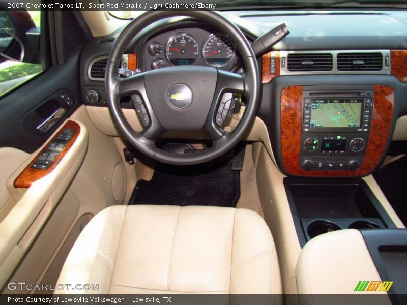 Sport Red Metallic / Light Cashmere/Ebony 2007 Chevrolet Tahoe LT