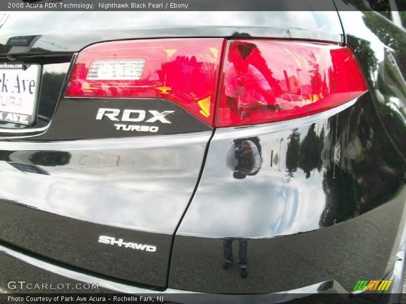 Nighthawk Black Pearl / Ebony 2008 Acura RDX Technology