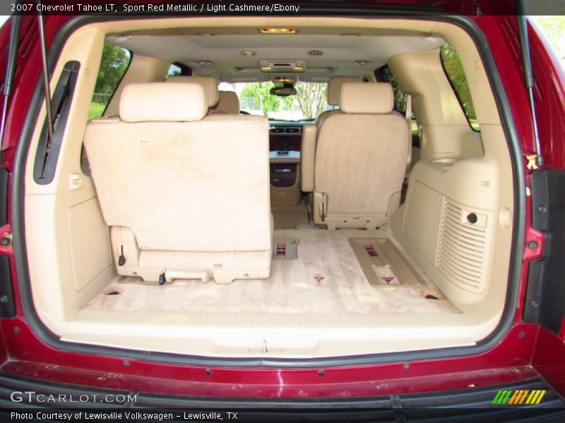 Sport Red Metallic / Light Cashmere/Ebony 2007 Chevrolet Tahoe LT