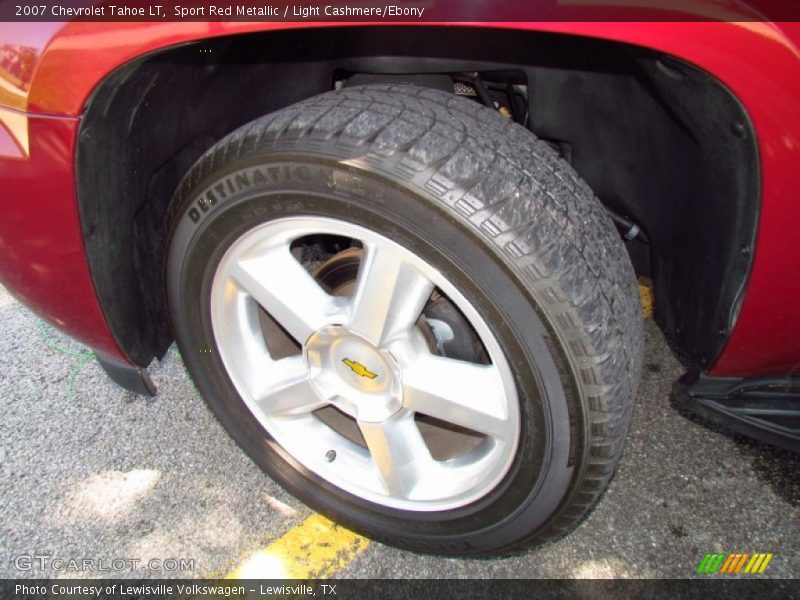 Sport Red Metallic / Light Cashmere/Ebony 2007 Chevrolet Tahoe LT