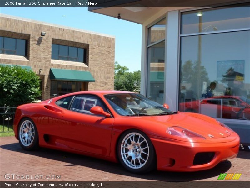 Front 3/4 View of 2000 360 Challenge Race Car