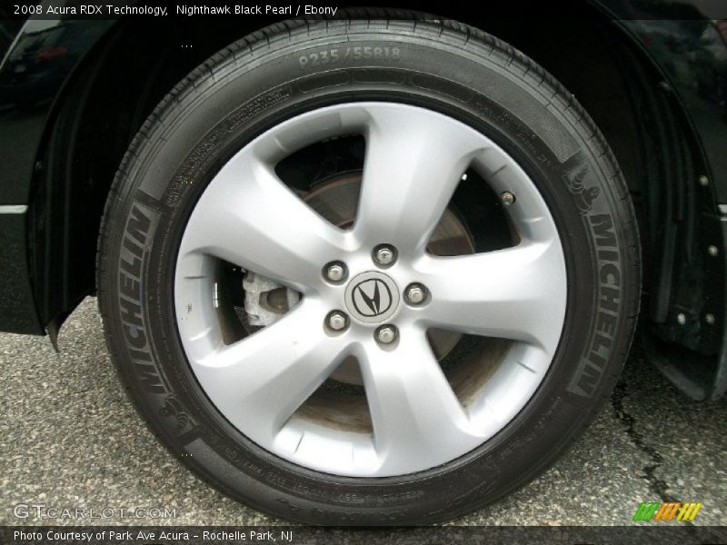 Nighthawk Black Pearl / Ebony 2008 Acura RDX Technology
