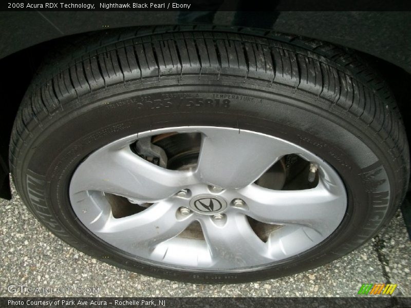 Nighthawk Black Pearl / Ebony 2008 Acura RDX Technology