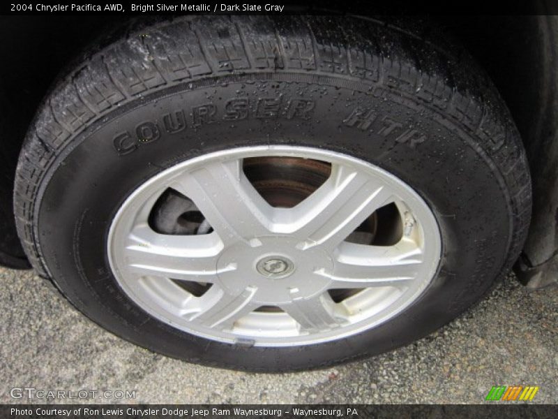 Bright Silver Metallic / Dark Slate Gray 2004 Chrysler Pacifica AWD