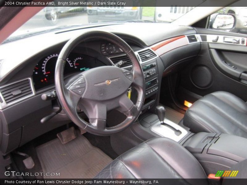 Bright Silver Metallic / Dark Slate Gray 2004 Chrysler Pacifica AWD