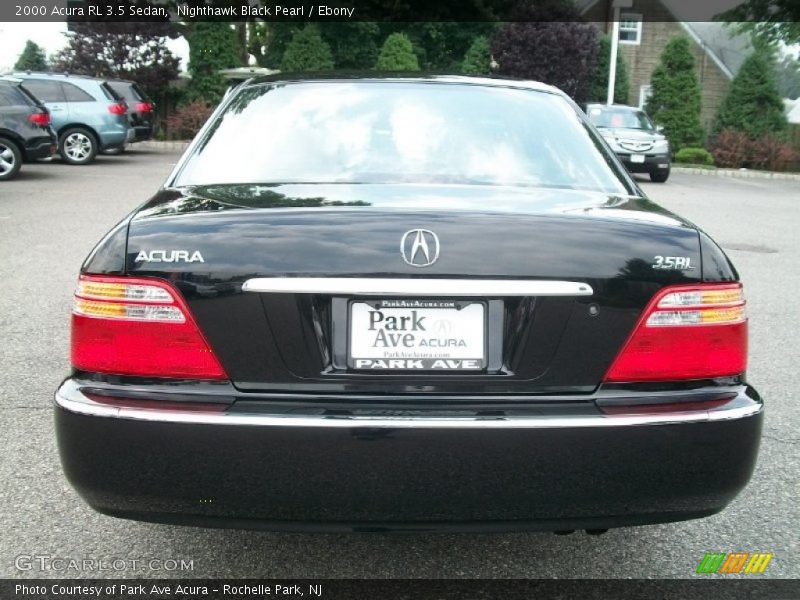 Nighthawk Black Pearl / Ebony 2000 Acura RL 3.5 Sedan