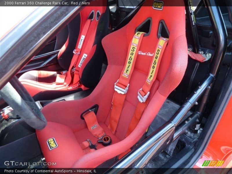  2000 360 Challenge Race Car Nero Interior