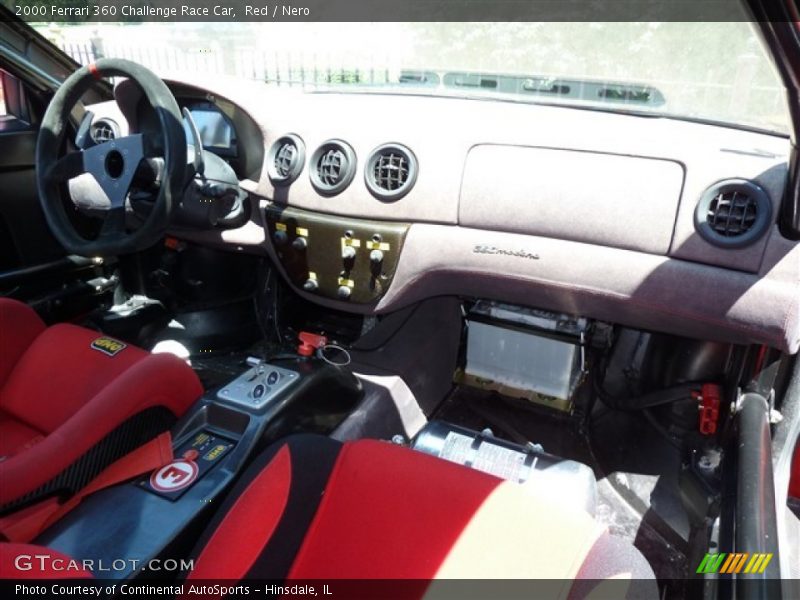 Dashboard of 2000 360 Challenge Race Car