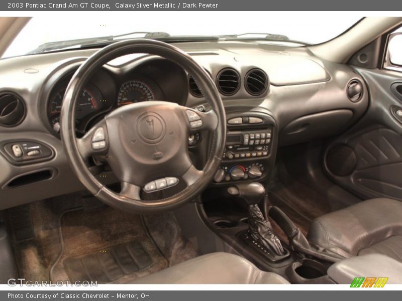  2003 Grand Am GT Coupe Dark Pewter Interior