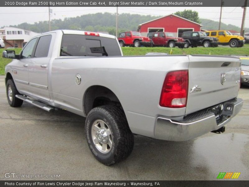Bright Silver Metallic / Dark Slate/Medium Graystone 2010 Dodge Ram 2500 Big Horn Edition Crew Cab 4x4