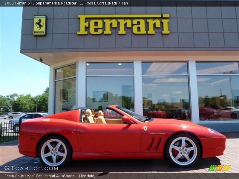  2005 575 Superamerica Roadster F1 Rossa Corsa (Red)