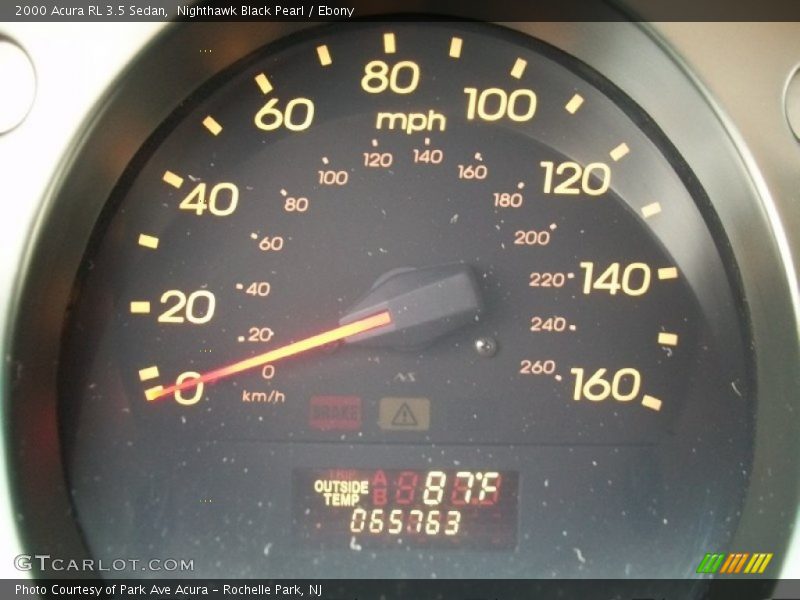 Nighthawk Black Pearl / Ebony 2000 Acura RL 3.5 Sedan