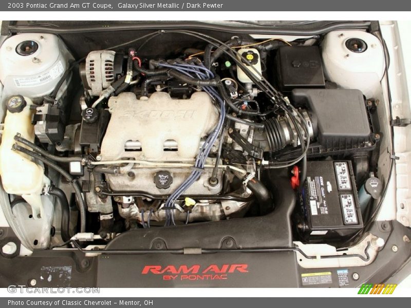  2003 Grand Am GT Coupe Engine - 3.4 Liter 3400 SFI 12 Valve V6