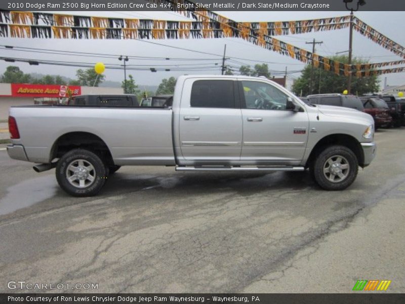 Bright Silver Metallic / Dark Slate/Medium Graystone 2010 Dodge Ram 2500 Big Horn Edition Crew Cab 4x4
