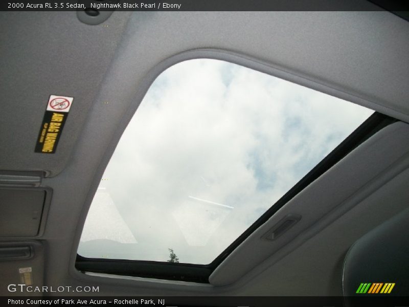 Sunroof of 2000 RL 3.5 Sedan