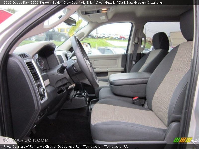 Bright Silver Metallic / Dark Slate/Medium Graystone 2010 Dodge Ram 2500 Big Horn Edition Crew Cab 4x4