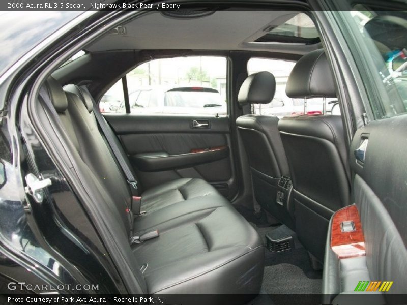  2000 RL 3.5 Sedan Ebony Interior
